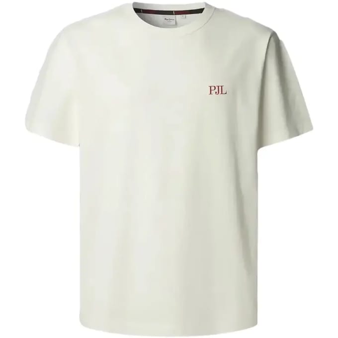 Pepe Jeans Garret T-shirt Met Korte Mouwen Wit XL Man