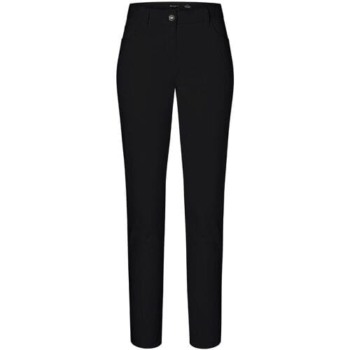 (6 stuks) KARLOWSKY Dames 5-zakken Broek - Zwart - Maat: 48