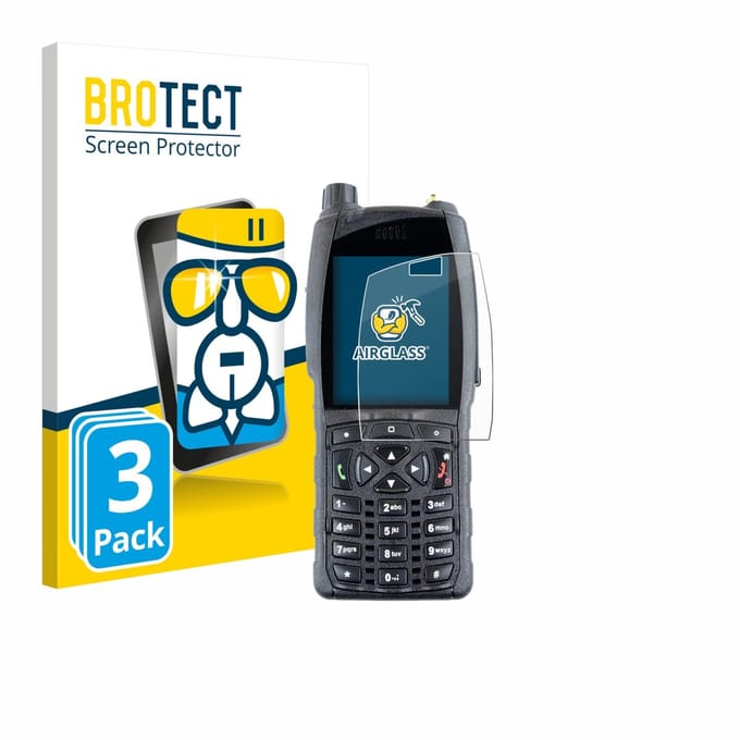 Screenprotector 3 Stuks voor Sepura SC20 Beschermglas transparant