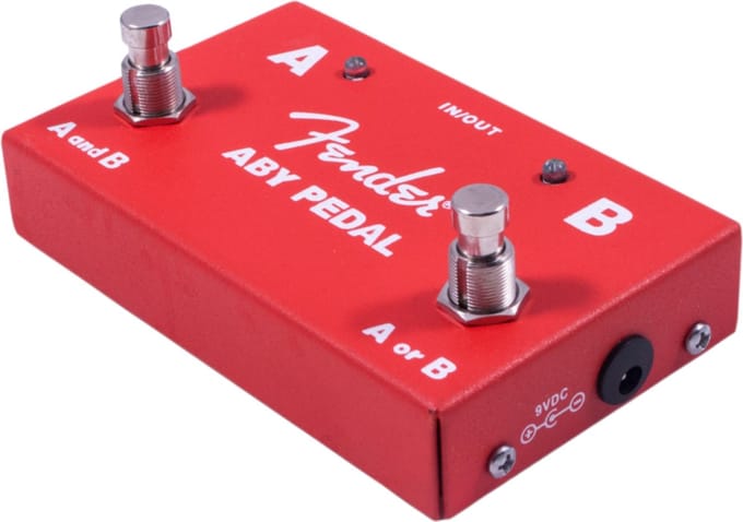 Fender ABY Footswitch - Passieve signaalrouter