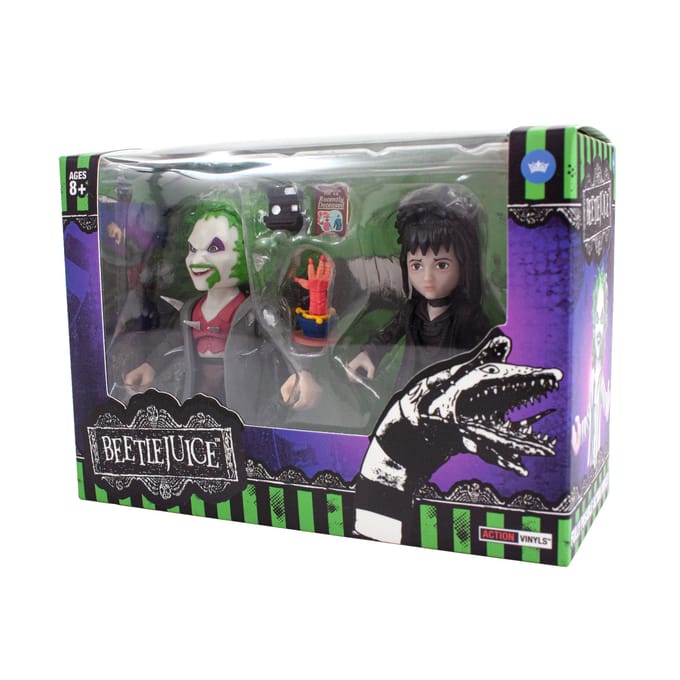 Loyal Subjects BST AXN Beetlejuice Thorny & Lydia 3.25  2-Pack Action Figures