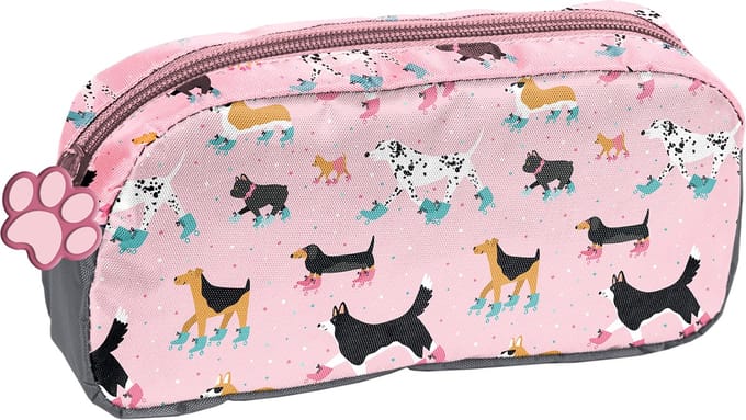 Animal Pictures Etui Dogs - 20 x 10 x 4 cm - Polyester