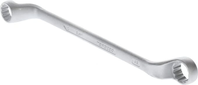 Dubbele ringsleutel 22-24 mm gebogen 5° dun 12-kant UD-profiel - moersleutel