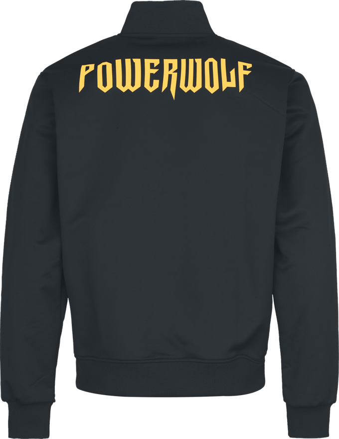 Powerwolf Soccer Trackjacket Heren Trainingsjas - zwart - L