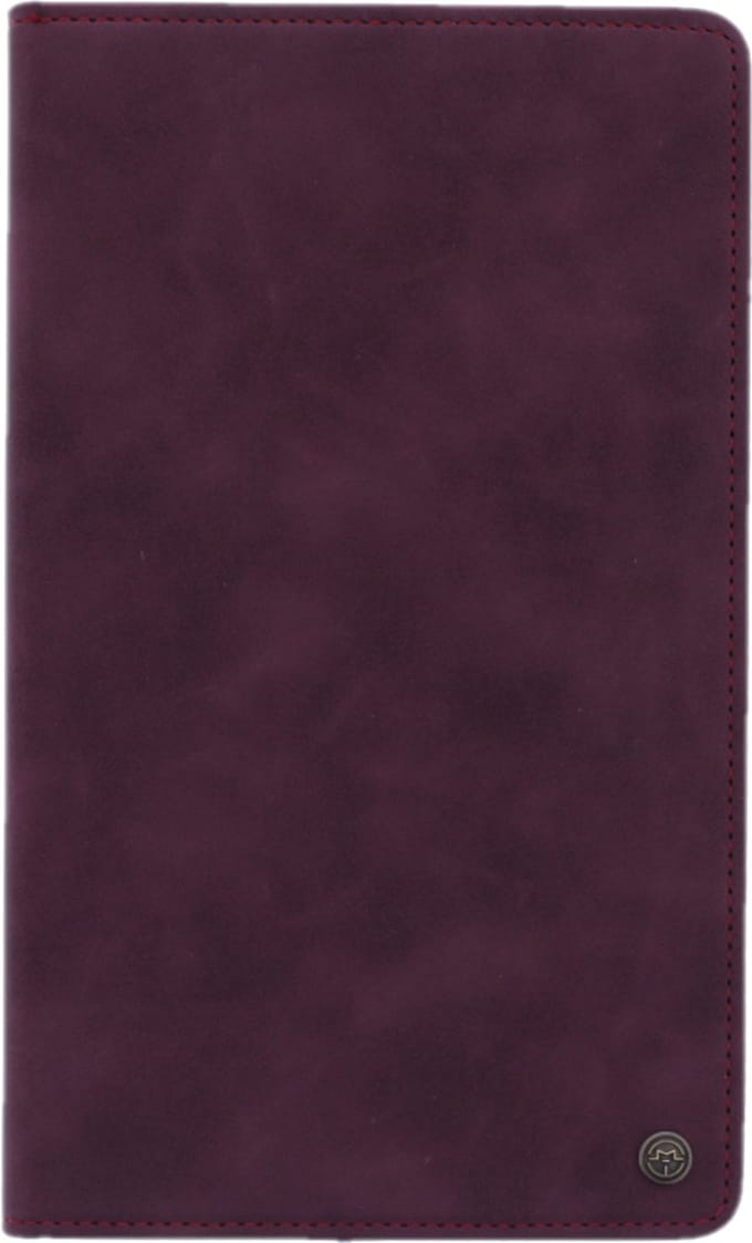 CaseMe tablethoes geschikt voor Samsung Galaxy Tab A7 - Book Case - Rood