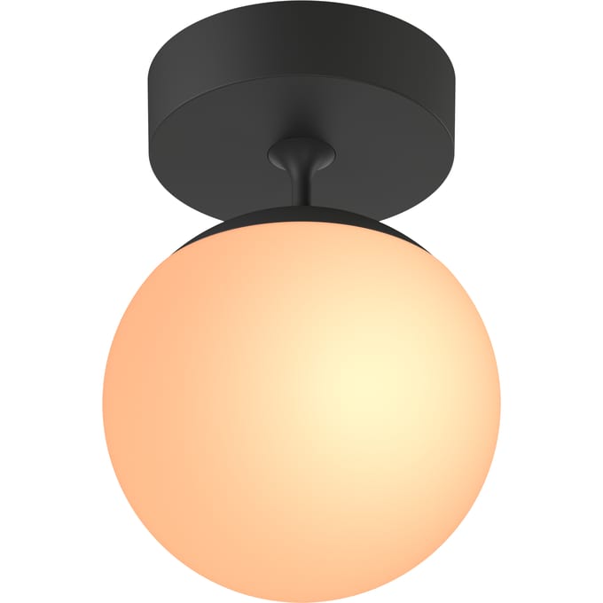 Grau Plafondlamp sun - zwart - large