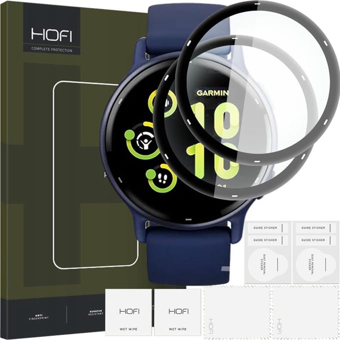 HYBRIDE - GLAS - HOFI HYBRID PRO+ 2-PACK GARMIN VIVOACTIVE - 5 - ZWART