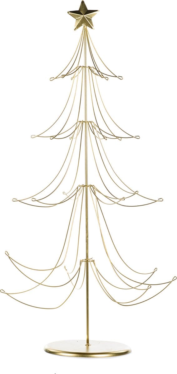 Goodwill Kerstboom-Decoratieve Kerstboom Goud 86 cm