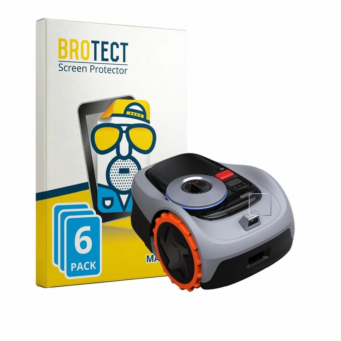 BROTECT - Screenprotector voor Navimow i105E+ - Folie Beschermfolie matte 6 Stuks