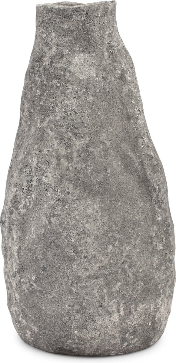 S|P Collection Vaas 17xH33,5cm antraciet Cave