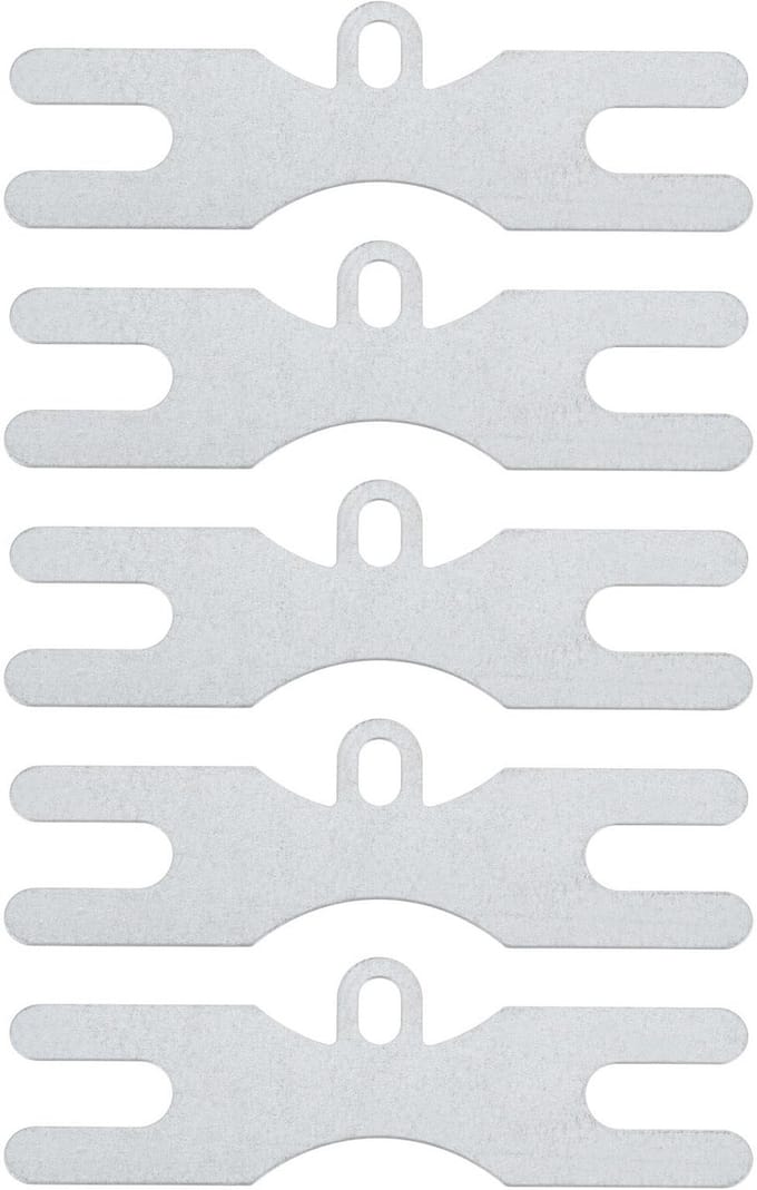 Allecto - Fiets Modderguard Houder - 5x set voor brede fietsen