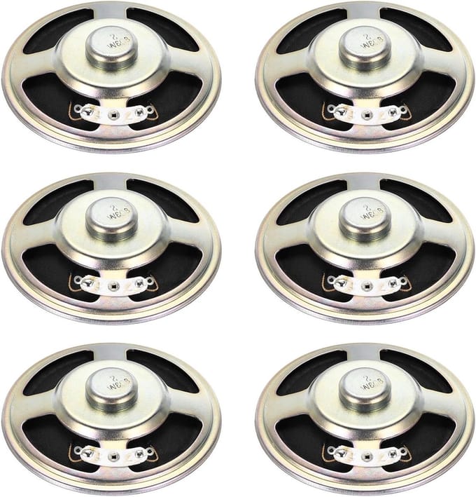 Mini Luidsprekers - Interne Magneet Luidspreker - Audio Toepassingen - Full-Range Geluid - 77 mm - Metaal