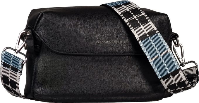 TOM TAILOR Schoudertas Chrissi Camera Bag Black Zwart