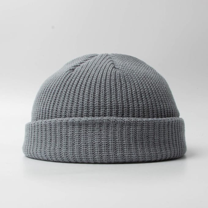 Without Lemon - Unisex Beanie - Muts - Winter - One size - Lichtgrijs