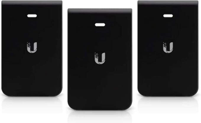 Ubiquiti UniFi In-Wall HD cover - Afdekkap - Zwart - 3-pack