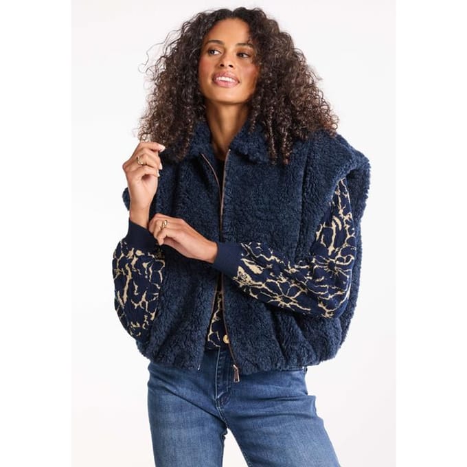 DIDI Dames Gilet Ease Dark blue maat 48