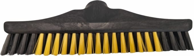 Schrobber 300 x 47 mm 77% gerecycled geel zwart