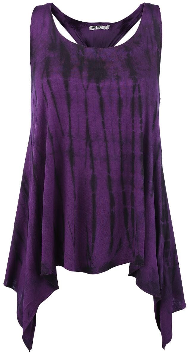 Innocent Top - Tye Dye - S tot M - voor Vrouwen - lila