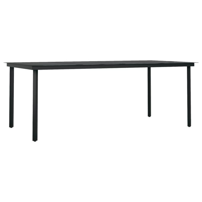 vidaXL - 9-delige - Tuinset - zwart