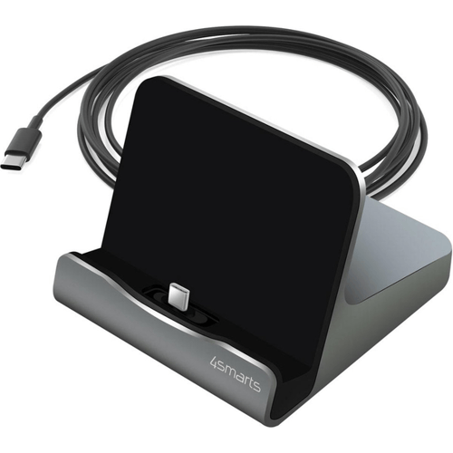 4Smarts Bureaulader 60 W USB-C Quick Charge 3.0, USB PD Grijs Binnen USB Power Delivery (USB-PD)