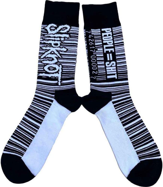 Slipknot - Barcode Enkelsokken - Zwart