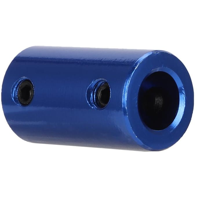 5 STKS 3D Printers Stappenmotor Aluminiumlegering Wiel Koppeling As Stijve Koppeling 5*8mm black