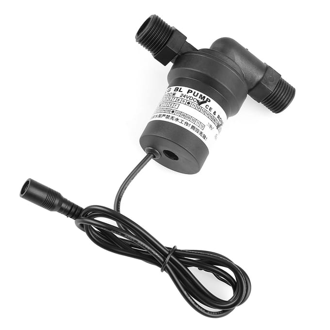 1 stuks DC24V 18W Warmwaterpomp Voor Zonneboiler Warme Circulatie