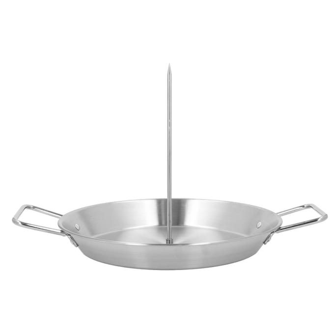 Al Pastor Spiesjes 304 Roestvrij Staal Verticale Draaispies met 8 10 12 inch Afneembare Prikkers white