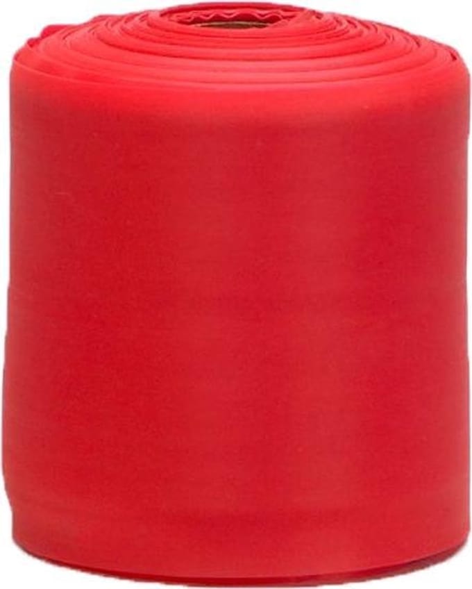 Thera-Band - latex vrij 22 m medium - rood