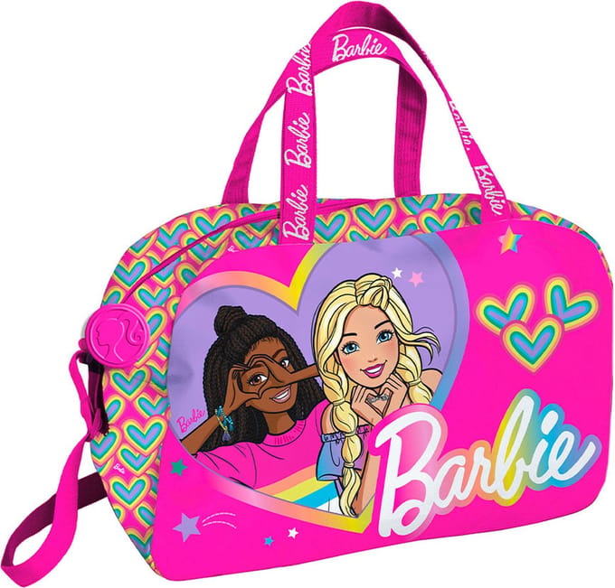 Barbie Schoudertas, Heart to Heart - 40 x 25 x 17 cm - Polyester