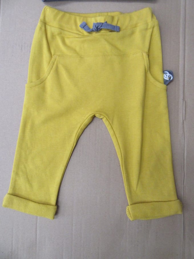 Zero2three - Lange broek - Oker geel - 74   9/12 maand