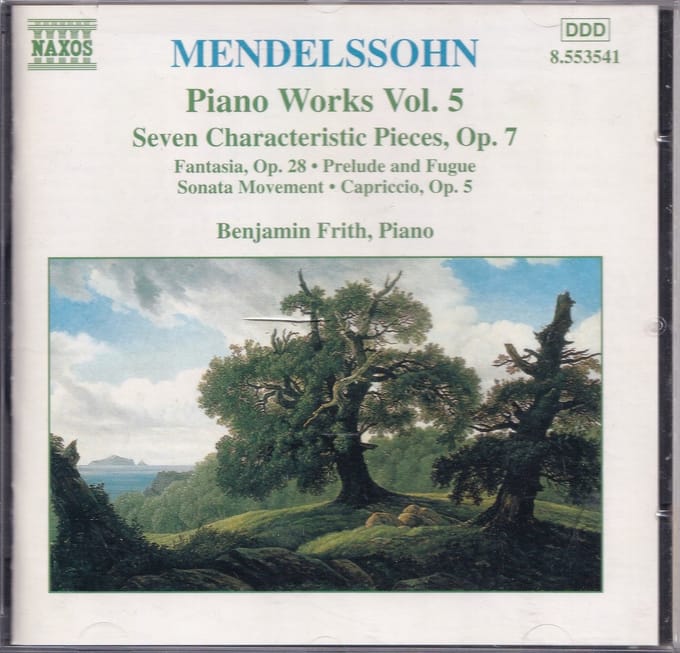 Piano Works vol. 5 - Felix Mendelssohn - Benjamin Frith