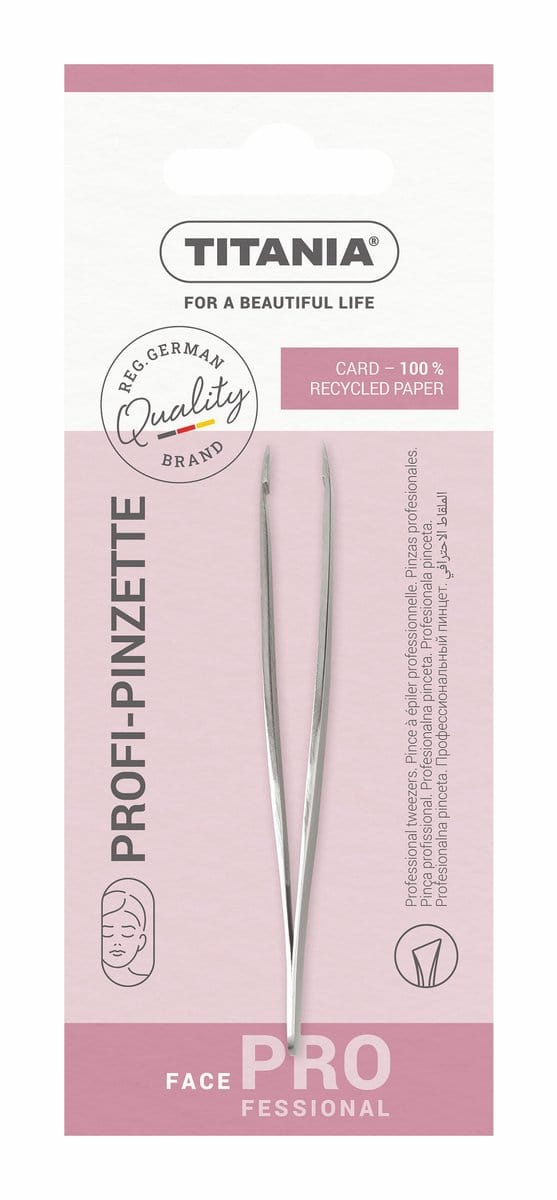 Titania Pincet 9,5 Cm Rvs Zilver