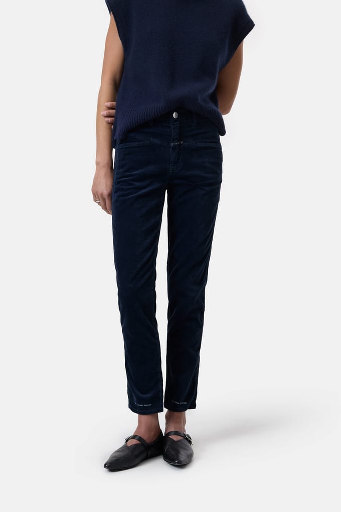Closed Pedal Pusher Pants Dark Night Taglia: W27L32 | Pantaloni da completo Outlet | Donna | Nero