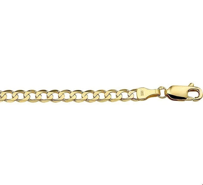TFT Collier Geelgoud Geslepen Gourmet 3,9 mm