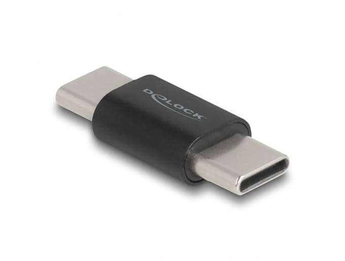 Delock USB 2.0 Adapter [1x USB 3.2 Gen 2 stekker C (USB 3.1) - 1x USB 3.2 Gen 2 stekker C (USB 3.1)] 60035 0 mm