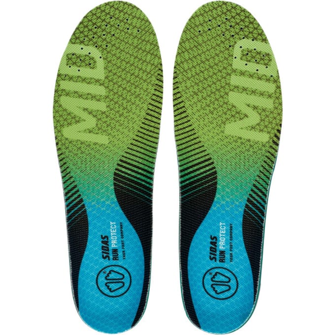SIDAS - 3 feet run protect mid - Inlegzolen - Transparant