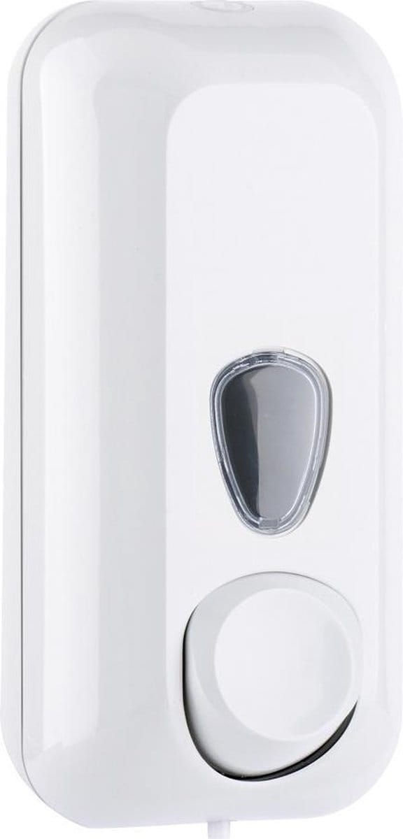 Marplast zeepdispenser 714 - Professionele Kwaliteit - Wit - 550 ml - Losse navulzeep - Geschikt voor openbare ruimten
