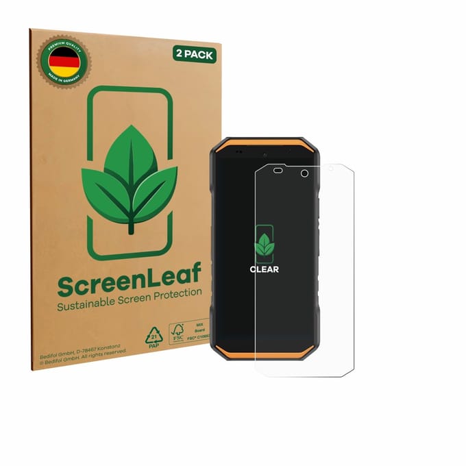 2 Stuks Screenprotector voor Ulefone Armor X32 - Hoogwaardige Beschermfolie transparant