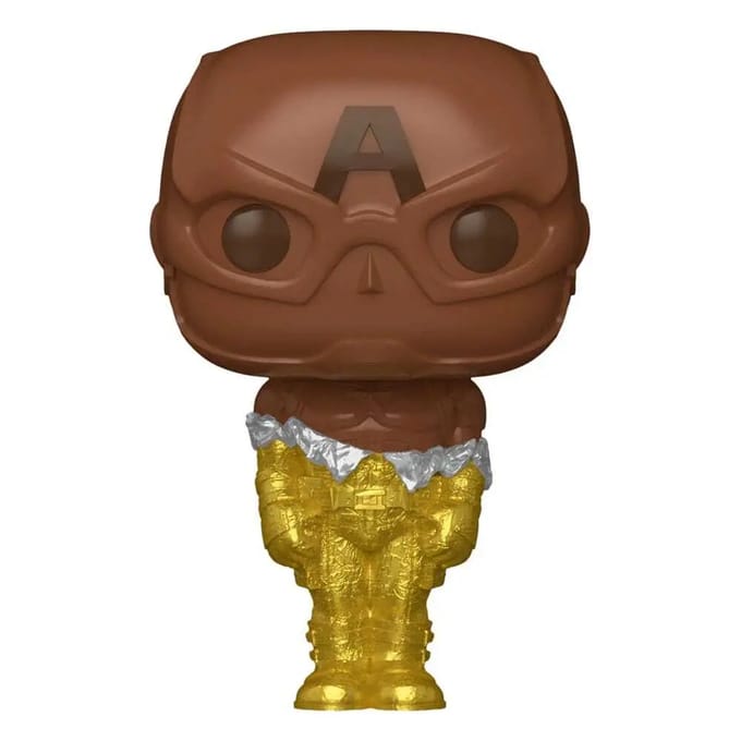 Verzamelaarsbeeldje Funko Marvel POP! Vinyl Easter Chocolate Captain America