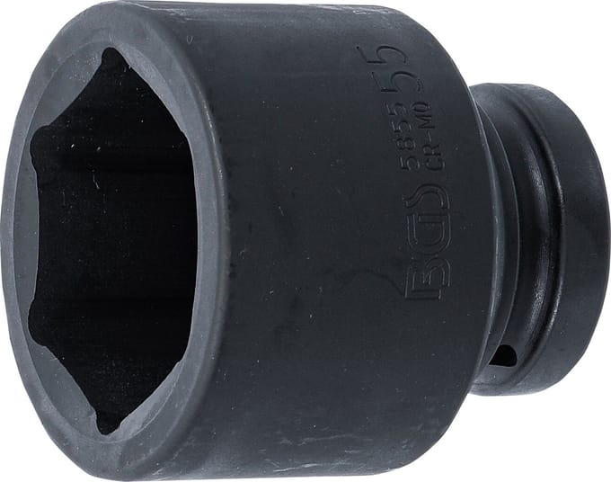 BGS Kracht dopsleuteldop zeskant 1 55 mm