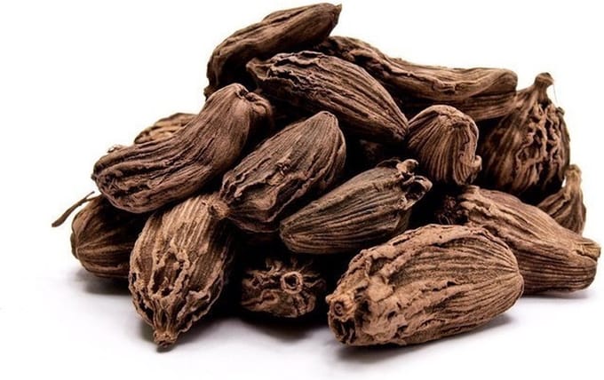 Black Cardamom - Zwarte Kardemom - 50gr - INDIA