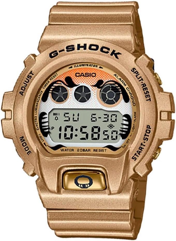 Gouden Digitale Herenhorloge - Waterdicht - Vintage Klassiek Design
