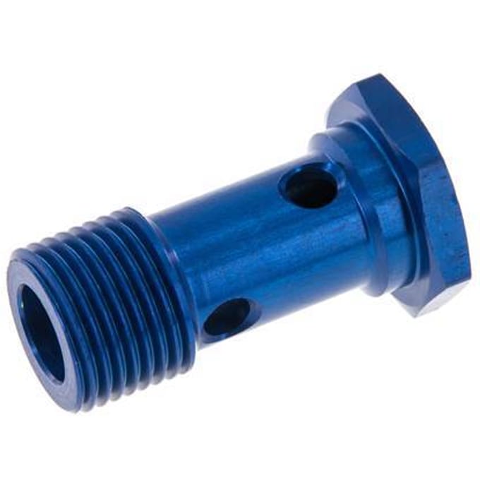 Banjobout 1-weg Aluminium G1/2'' Buitendraad 45mm