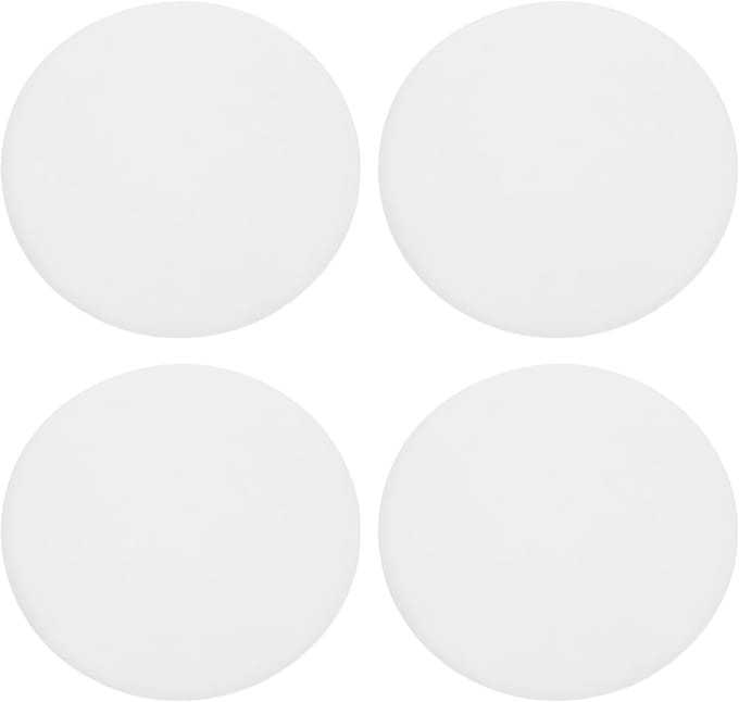 Deurstoppers - Wandbeschermers Deur bumpers - Muren beschermen - Zelfklevend PVC - 60 mm - Wit