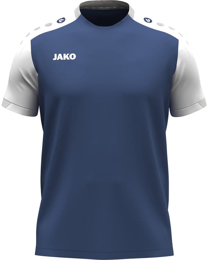 Jako Dynamic T-Shirt Kinderen - Nachtblauw / Wit / Lichtgrijs | Maat: 140