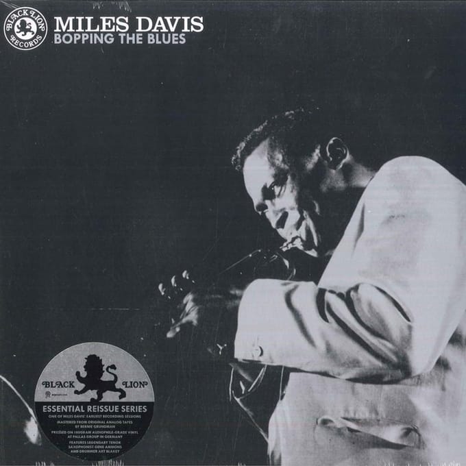 LP Plaat MILES DAVIS - Bopping The Blues ORGM1048 Black Lion Reco 2012 US Jazz
