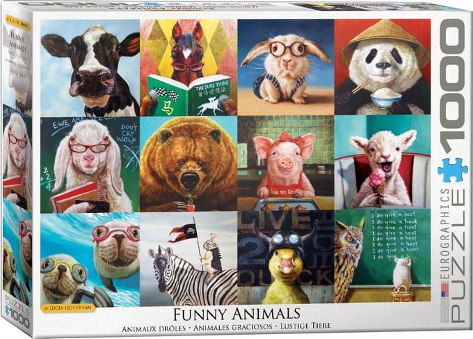 Eurographics Grappige Dieren - L. Heffernan (1000 stukjes)
