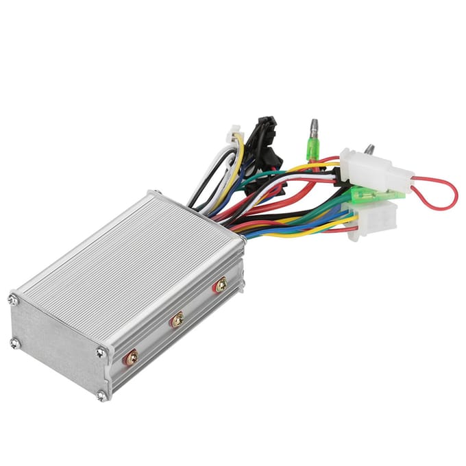 36V 48V 250W Borstelloze Motor Controller voor Elektrische Fiets Scooter white