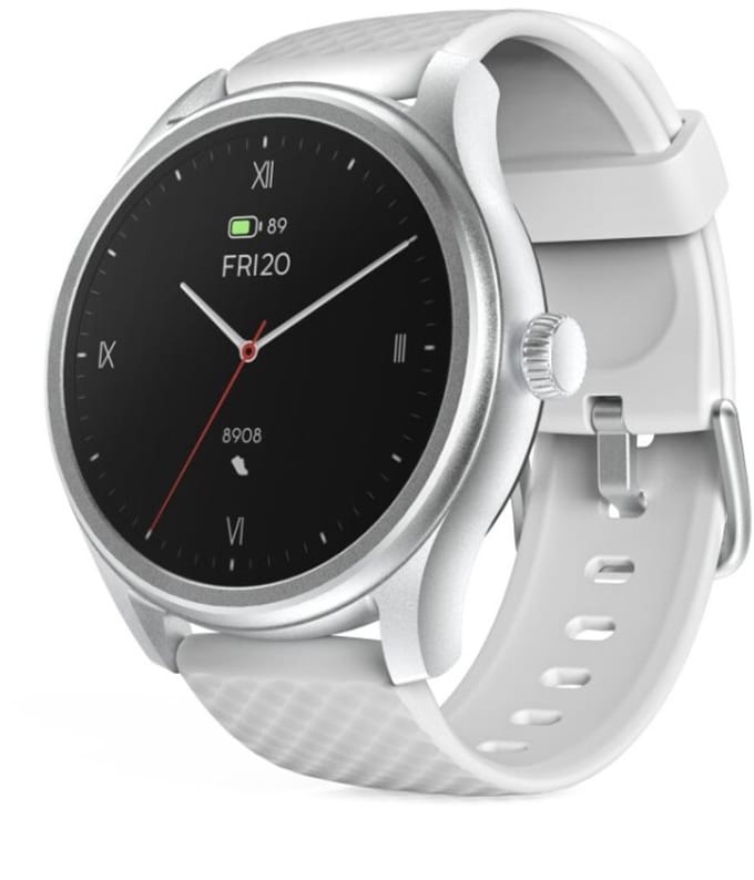 Hama Smartwatch 5010 Rond Slaapbewaking Waterdicht 1.38 Inch Zilver/Grijs
